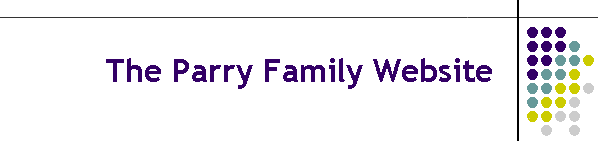 The Parry Family Website